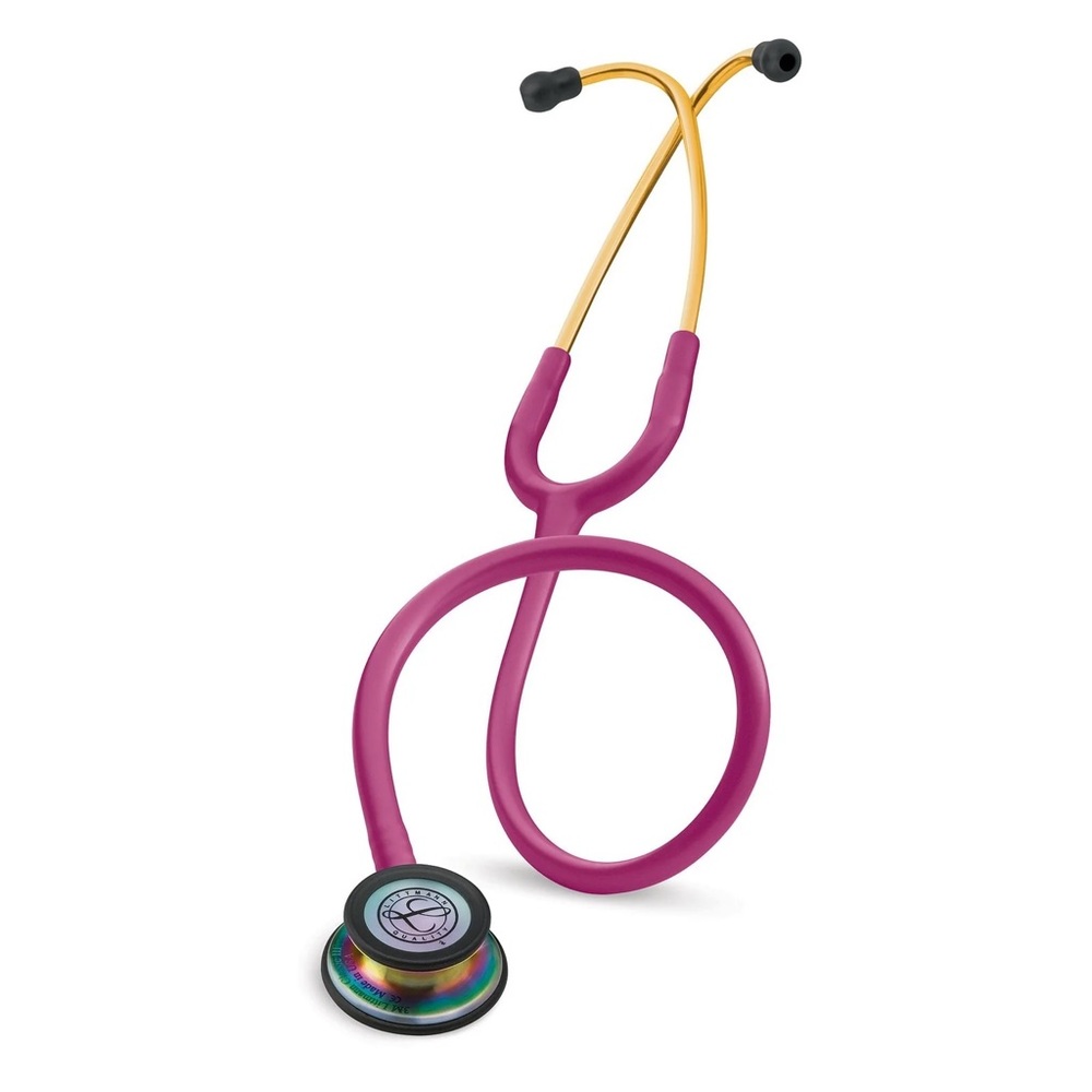 3M LITTMANN CLASSIC II SE STETHOSCOPE RASPBERRY RAINBOW GOLD